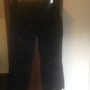 Black Cotton Capris